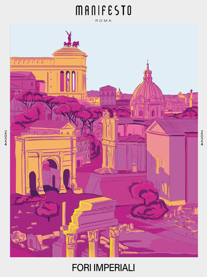 FORI IMPERIALI Poster (30x40cm)