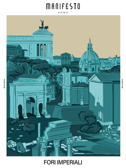 FORI IMPERIALI Poster (30x40cm)