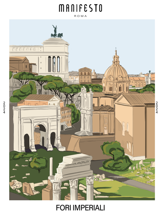 FORI IMPERIALI Poster (30x40cm)